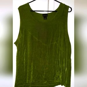 Lightweight Hardly Worn GREEN Tank Top